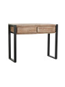 Console en bois d'acacia et métal Console en bois d'acacia et métal