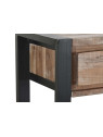 Console en bois d'acacia et métal Console en bois d'acacia et métal