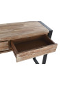 Console en bois d'acacia et métal Console en bois d'acacia et métal