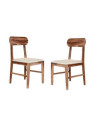 Set de 2 chaises Rioja en bois de sheesham Set de 2 chaises Rioja en bois de sheesham