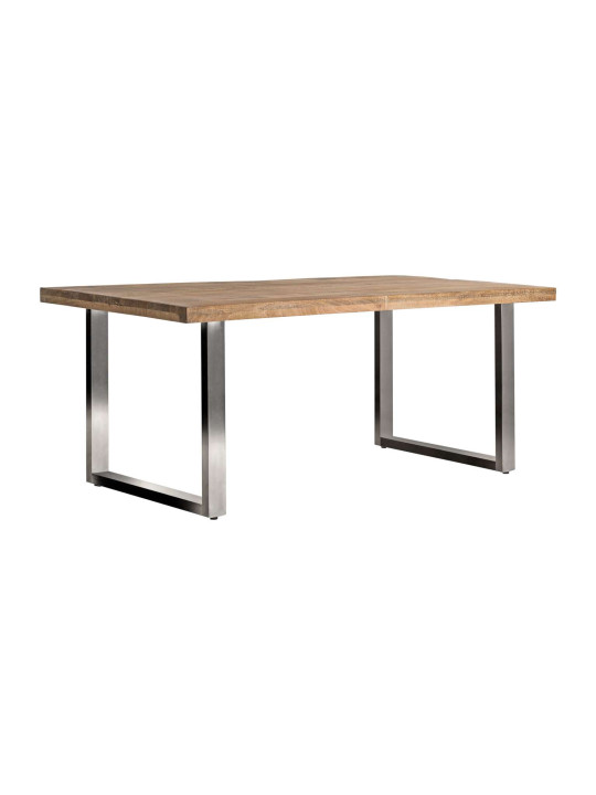 Table à manger Akron en bois de manguier Table à manger Akron en bois de manguier