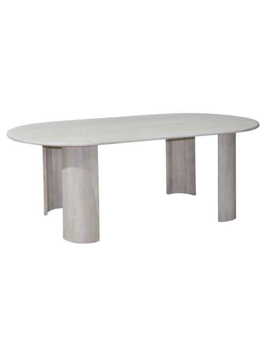 Table à manger Orlando en bois de manguier