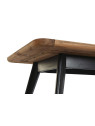 Table à manger naturel en bois recyclé Table à manger naturel en bois recyclé