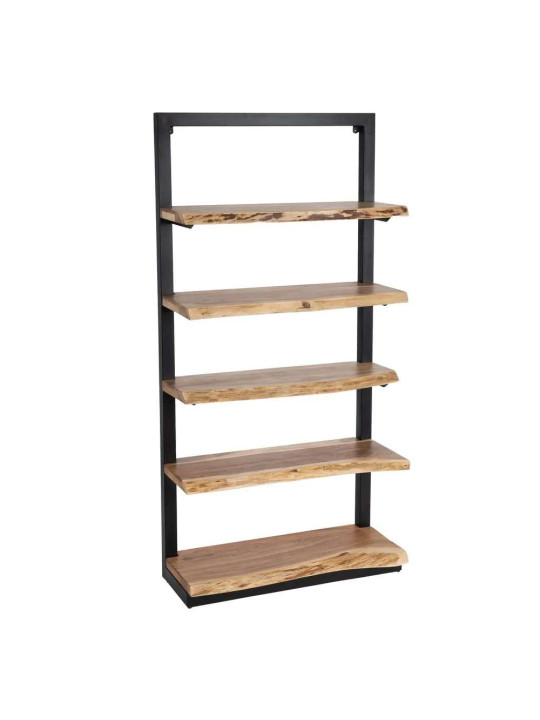 Etagère industrielle en bois d'acacia