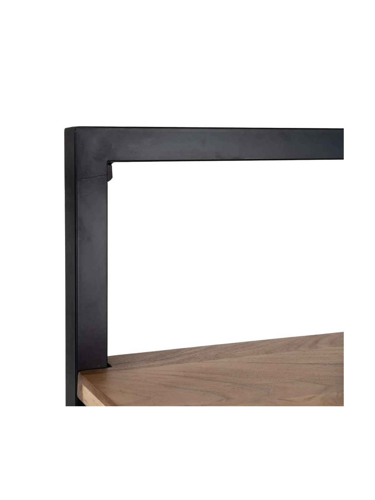Etagère industrielle en bois d'acacia
