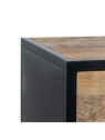 Armoire Viggo métal noir et bois Armoire Viggo métal noir et bois