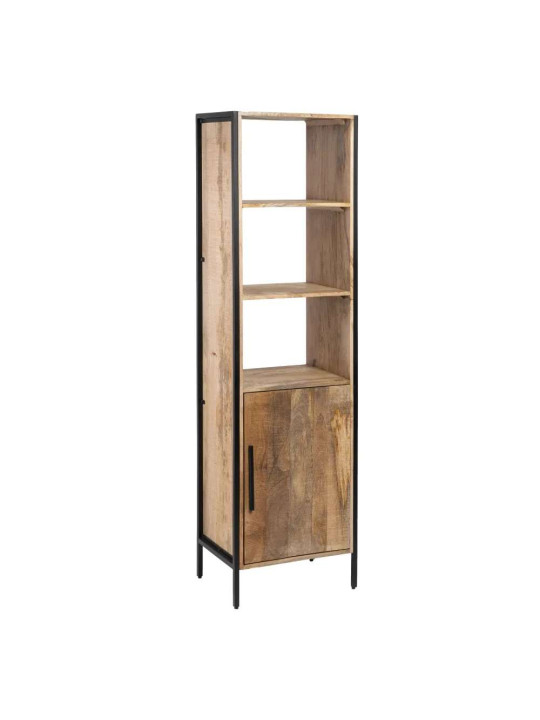 Etagère industrielle en bois de manguier
