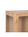 Vitrine 2 portes en bois et cannage Vitrine 2 portes en bois et cannage