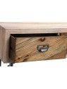 Console Chester en bois et métal