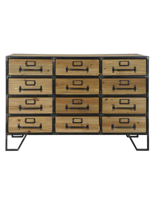 Commode 12 tiroirs brun Commode 12 tiroirs brun