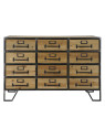 Commode 12 tiroirs brun Commode 12 tiroirs brun