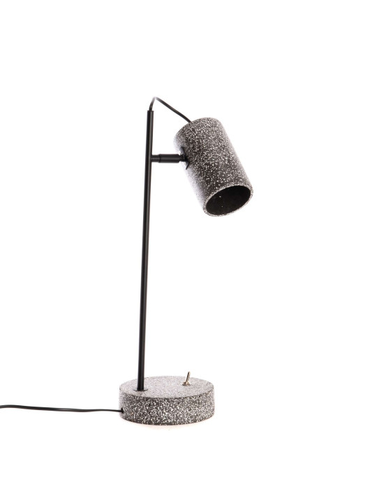 Lampe terrazzo noire