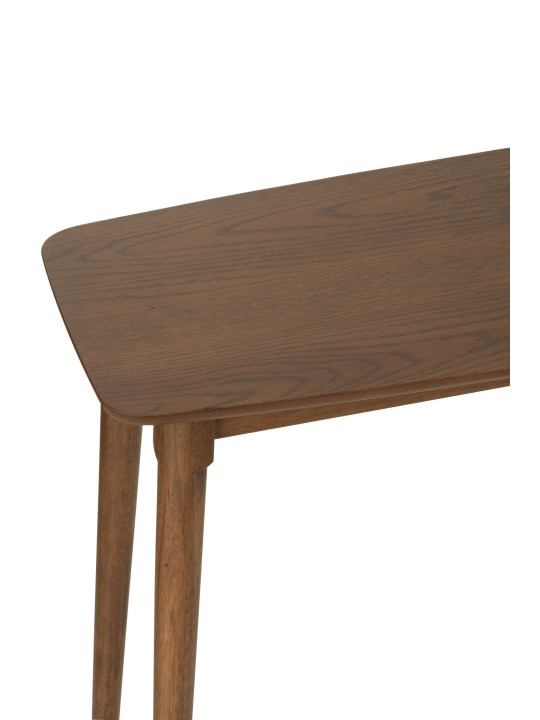 Console Rectangulaire Bois Marron Console Rectangulaire Bois Marron