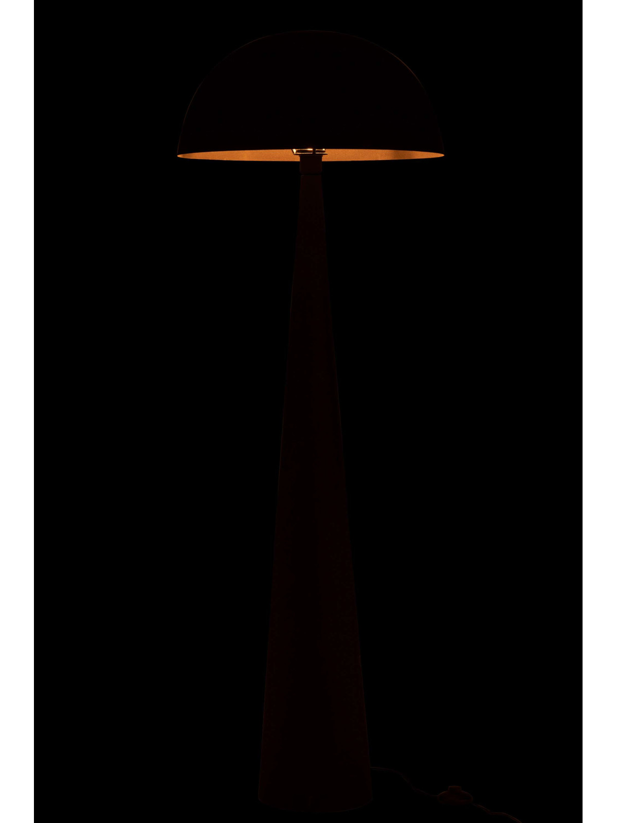 Lampe De Table Champignon Metal Mat