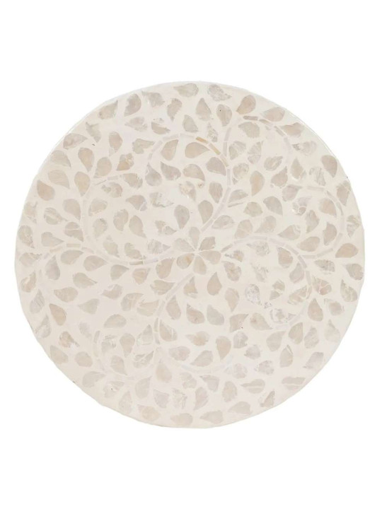 Bout de canapé Beige Nacre
