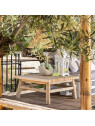 Table basse carré en bois de teck Table basse carré en bois de teck