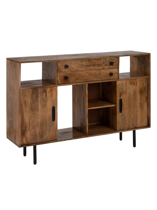 Buffet rectangulaire en bois de manguier