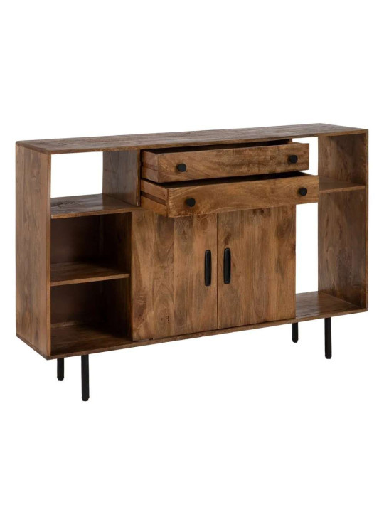 Buffet rectangulaire en bois de manguier