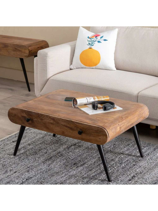 Table basse Elio en bois de manguier Table basse Elio en bois de manguier