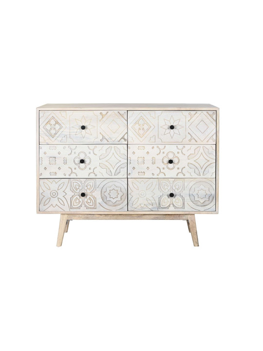 Commode arabesque en bois de manguier Commode arabesque en bois de manguier