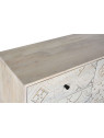 Commode arabesque en bois de manguier Commode arabesque en bois de manguier