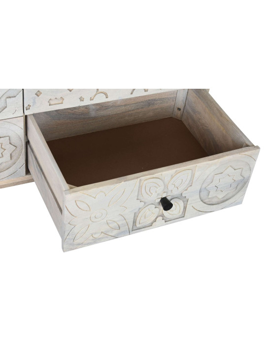 Commode arabesque en bois de manguier Commode arabesque en bois de manguier