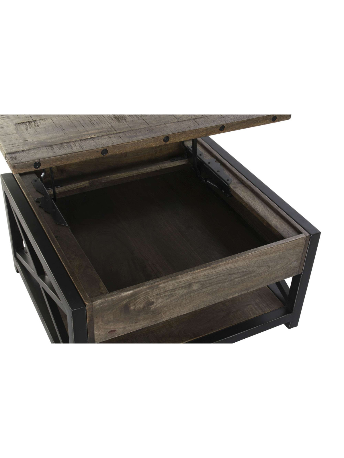 Table basse Feo en bois de manguier