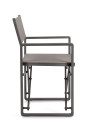 Ensemble de 2 chaises metteur en scène gris anthracite