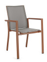 Ensemble de 4 chaises Konnor Terracotta