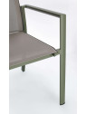 Ensemble de 4 chaises Konnor kaki