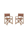 Ensemble de 2 chaises metteur en scene Taylor Pecan