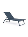 Ensemble de 2 chaises longues Taylor bleu navy