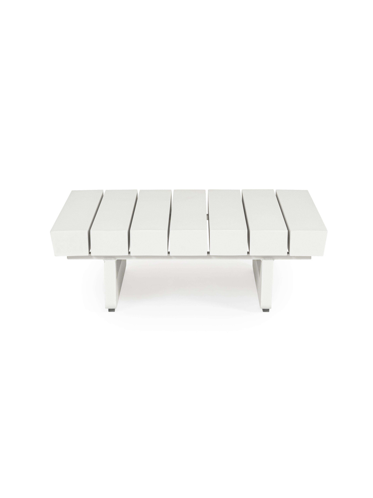 Tabla basse modulaire infinity blanc