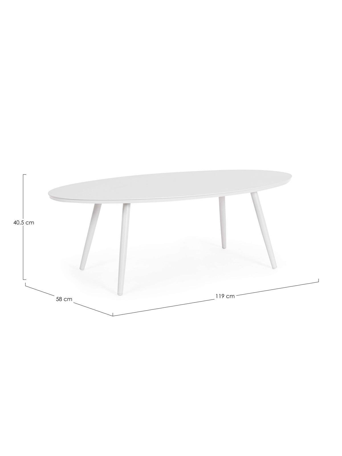 Table basse Space Blanc