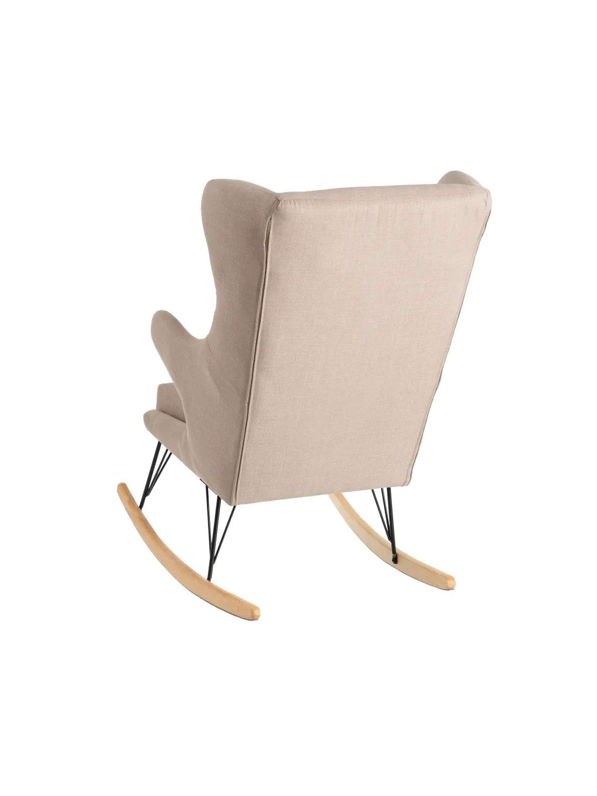 Fauteuil à bascule eugenia beige