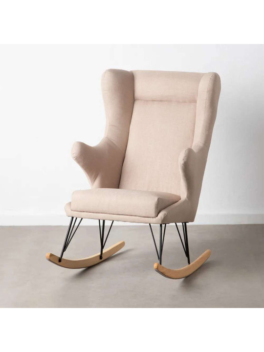Fauteuil à bascule eugenia beige Fauteuil à bascule eugenia beige