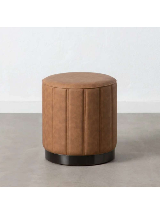 Pouf Angel en velours marron Pouf Angel en velours marron
