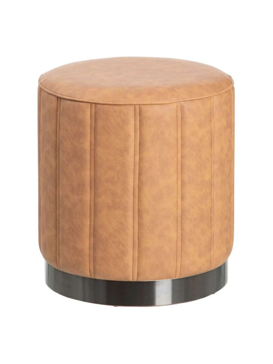 Pouf Angel en velours marron Pouf Angel en velours marron