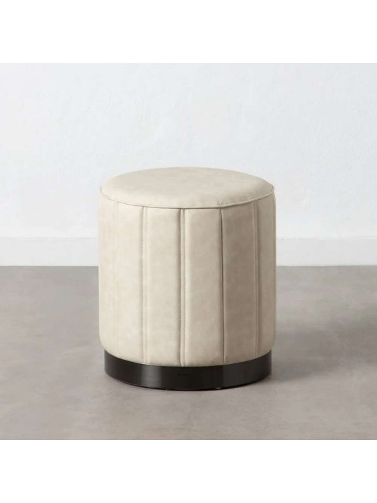 Pouf Angel en velours crème Pouf Angel en velours crème