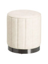 Pouf Angel en velours crème Pouf Angel en velours crème