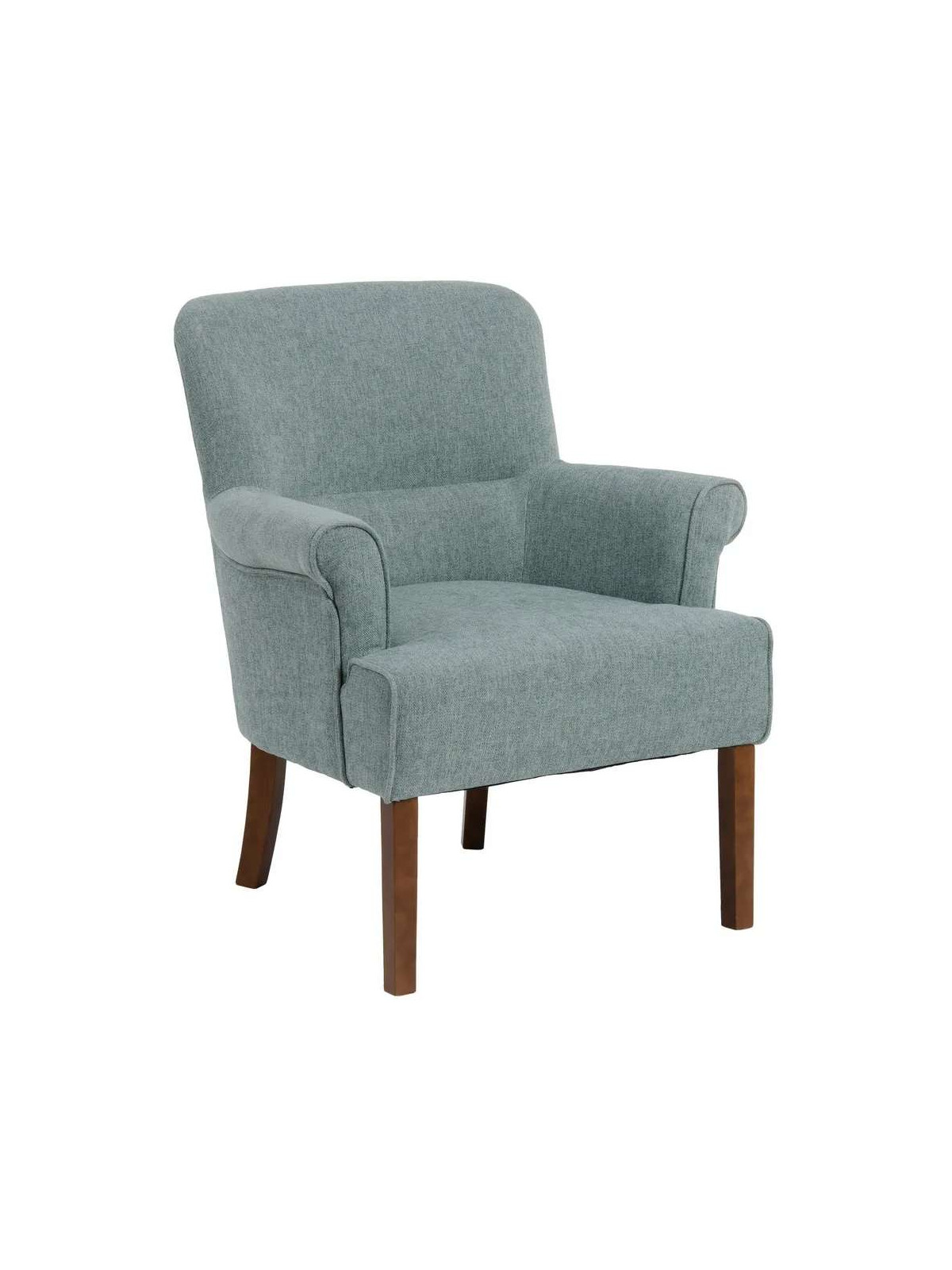 Fauteuil Luis bleu pastel