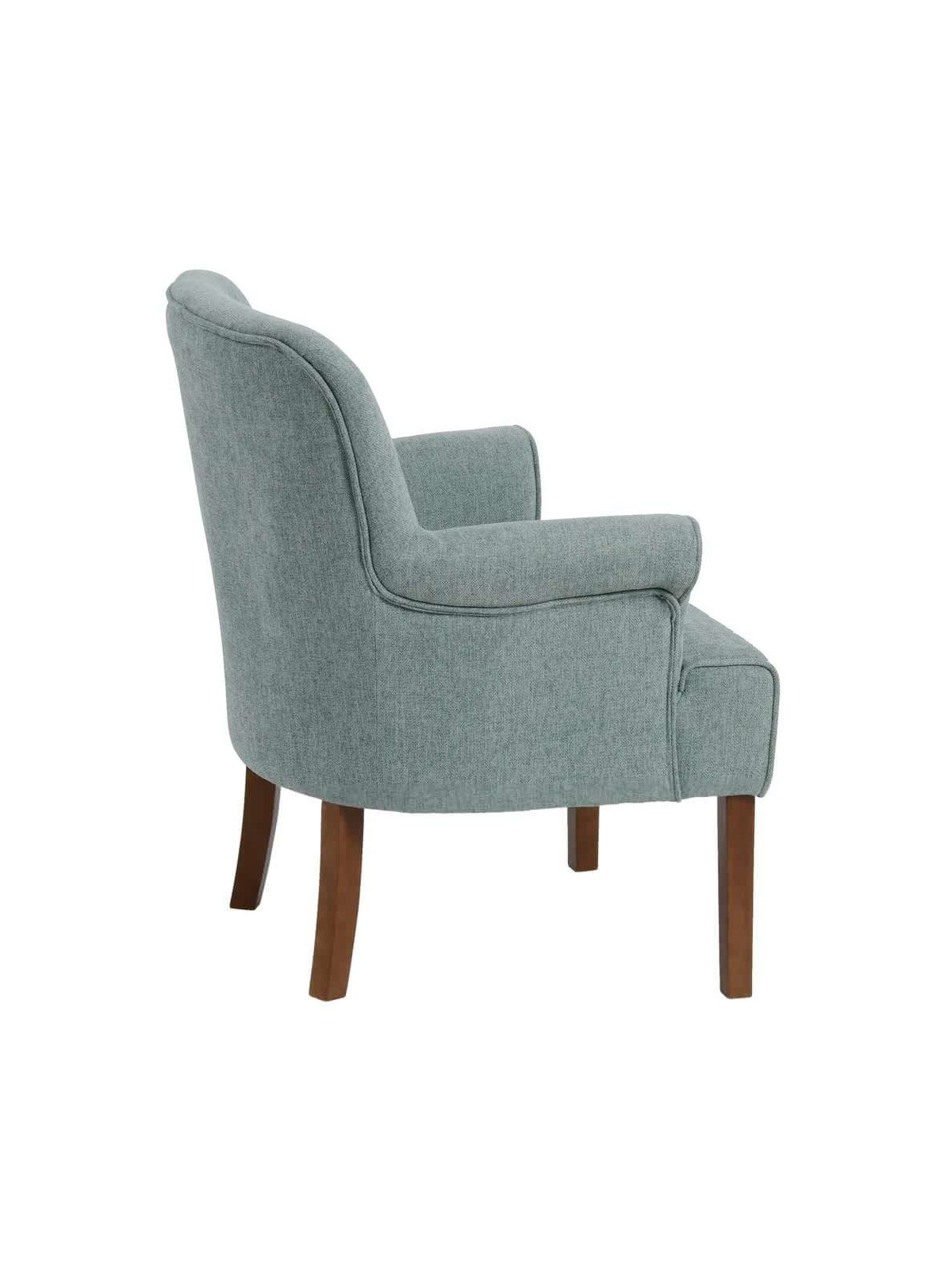 Fauteuil Luis bleu pastel