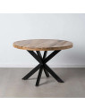 Table à manger diaz industrielle en bois de manguier Table à manger diaz industrielle en bois de manguier