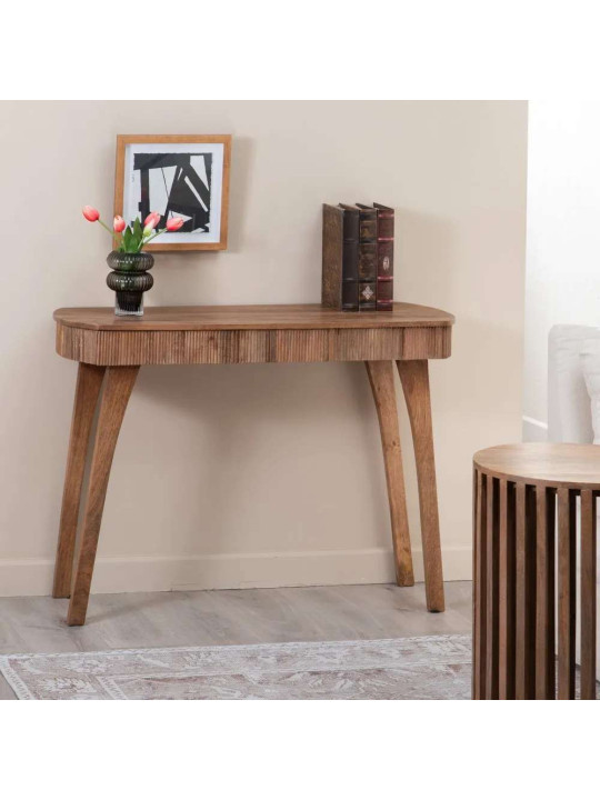 Console naturel en bois de manguier
