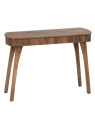 Console naturel en bois de manguier
