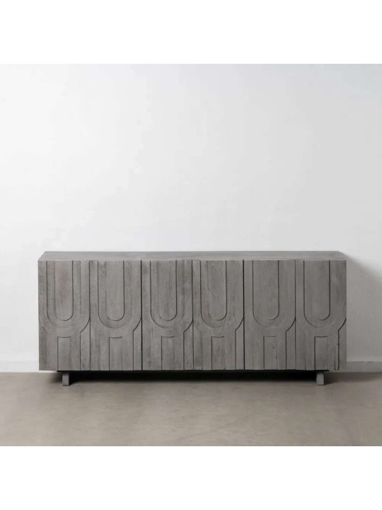 Buffet Herrero gris en bois de manguier Buffet Herrero gris en bois de manguier
