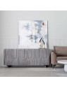 Buffet Herrero gris en bois de manguier Buffet Herrero gris en bois de manguier
