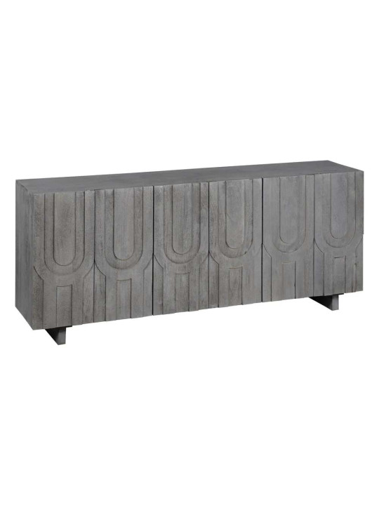 Buffet Herrero gris en bois de manguier Buffet Herrero gris en bois de manguier