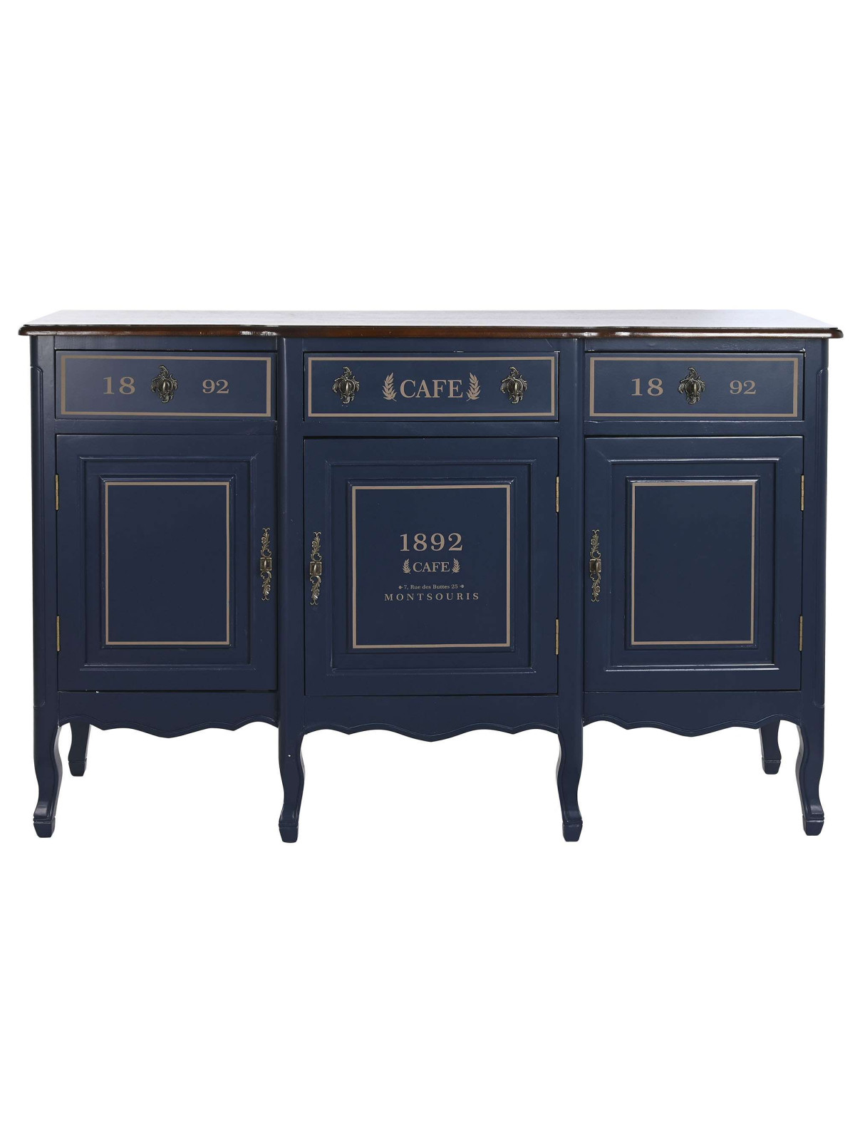 Buffet 1892 bleu marine