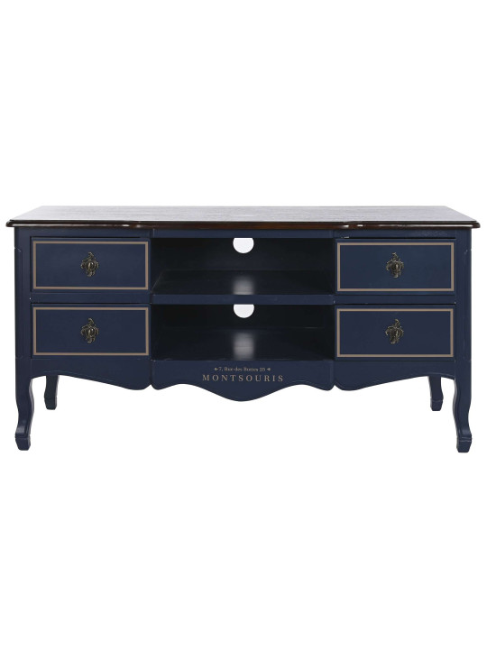 Meuble tv 1892 bleu marine